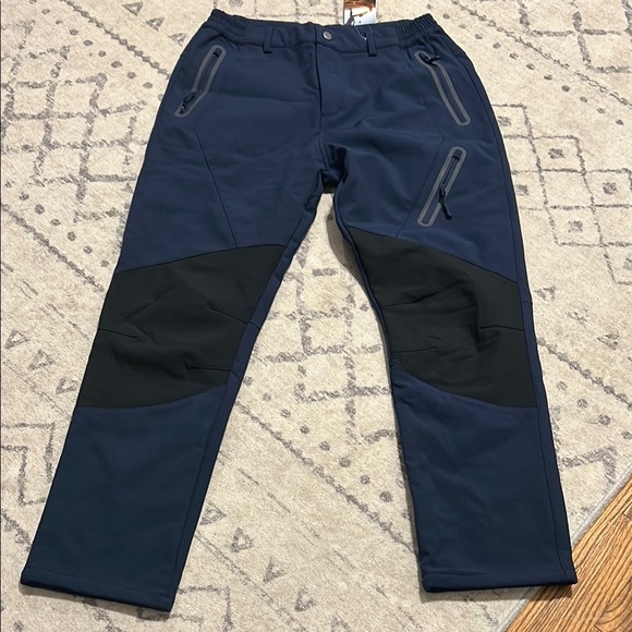 Willit Women's Snow Pants Waterproof Warm Winter Hiking Pants Outdoor - Picture 2 of 8